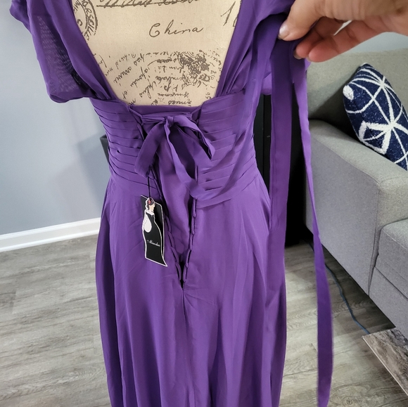 Purple Prom Dress - Picture 9 of 9
